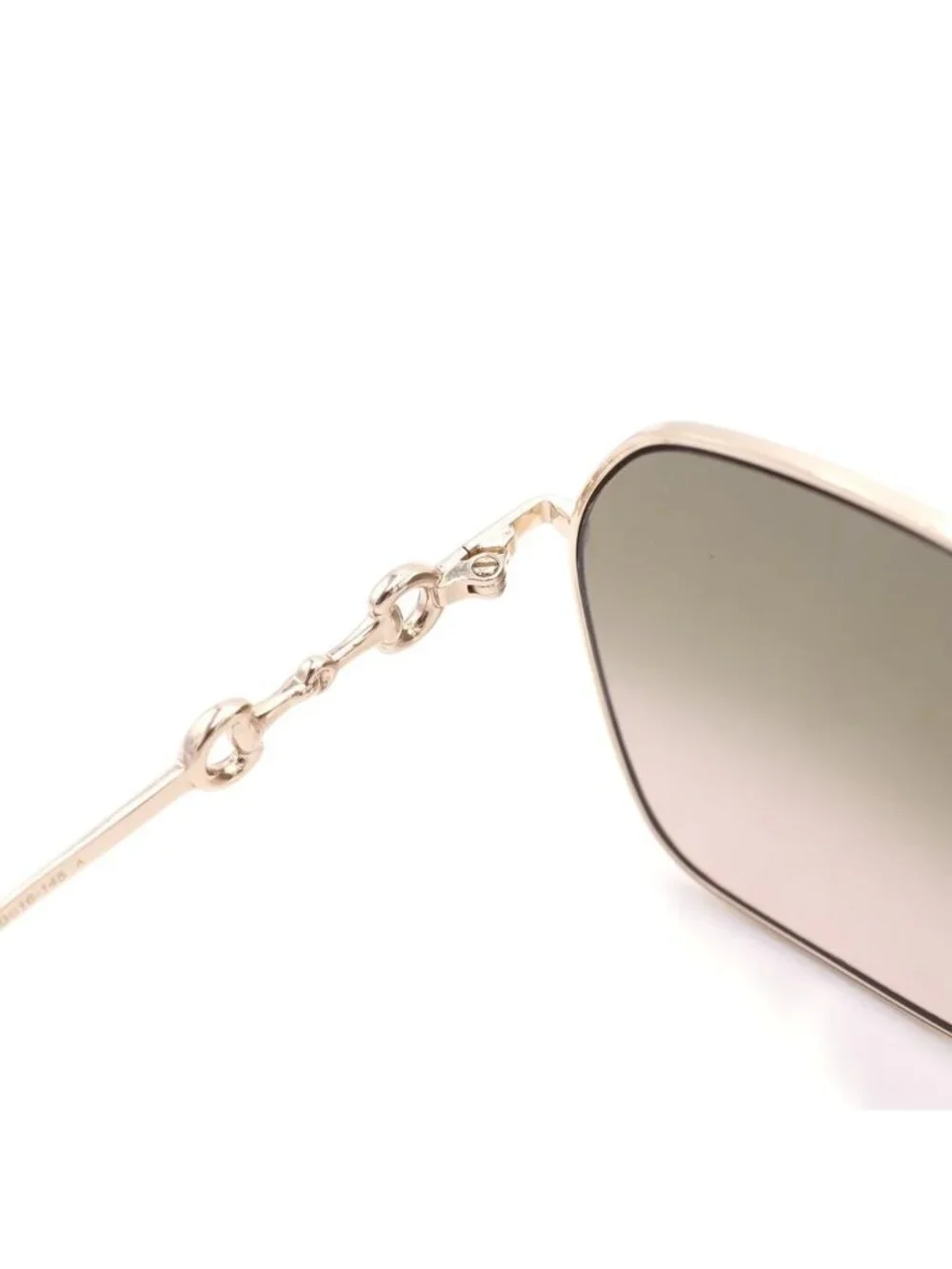 Gucci Horsebit Asian Fit Sunglasses Brown Eyewear
